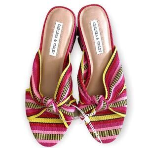 Chelsea & violet  Gia Mules/Slides size 6